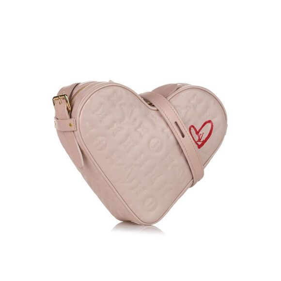 Pre Loved louis vuitton Monogram Empreinte Fall In Love Coeur Women Pink - Picture 2 of 8